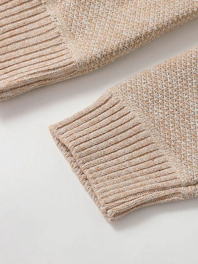 Liam Zip-Up Cardigan | Een comfortabele, stijlvolle zip-up jack met praktische ritssluiting