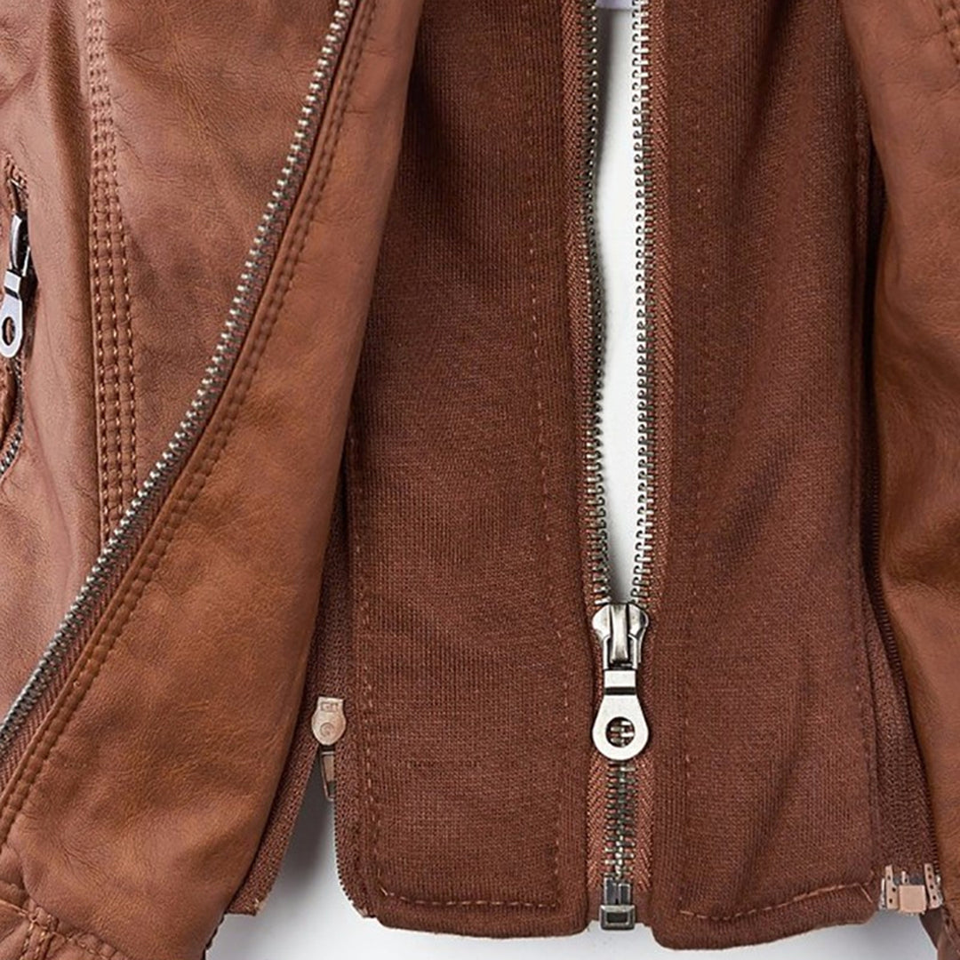 Marloes mode | Mascha Leren Damesjas