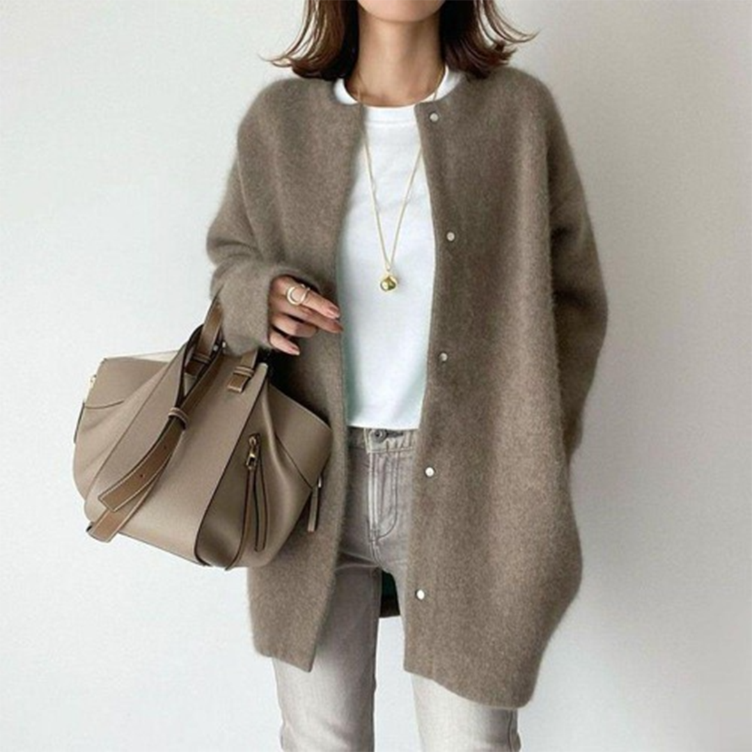 Kath Vest Dames, Wol en Mohair, Warm en Elegant