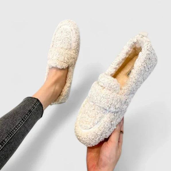 Evy - Luxe Comfortabele Lamswollen Mocassins