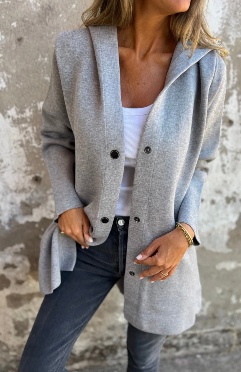 Venus Dames Jas | Zachte gebreide Hoodie, Casual