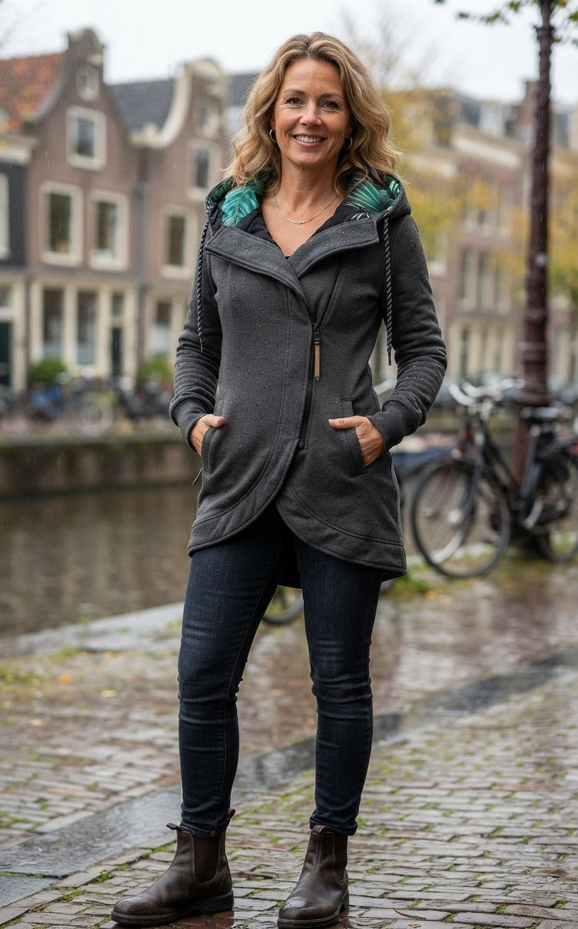 Xandra - Stijlvolle Dames Winterjas,  Waterdicht & Elegant