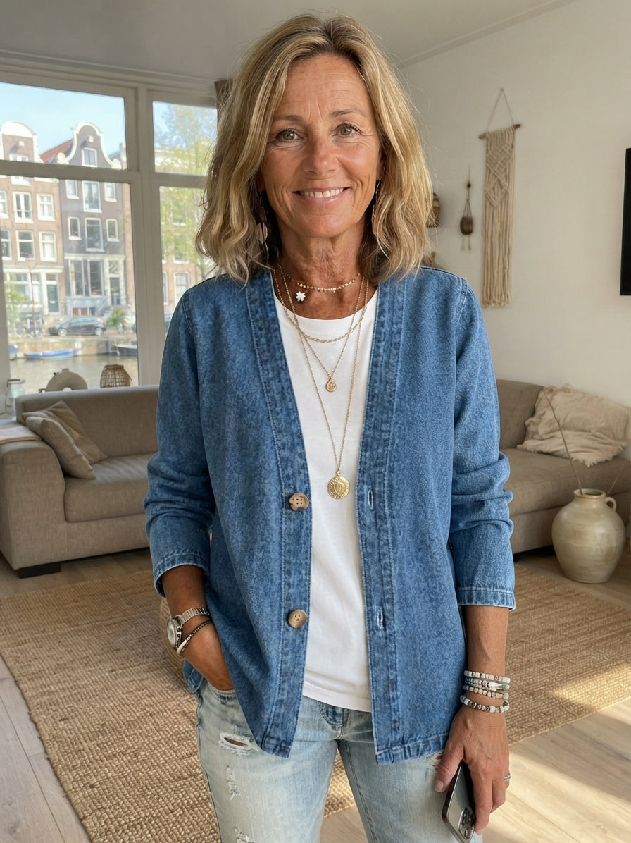 Maria - Casual denim jas