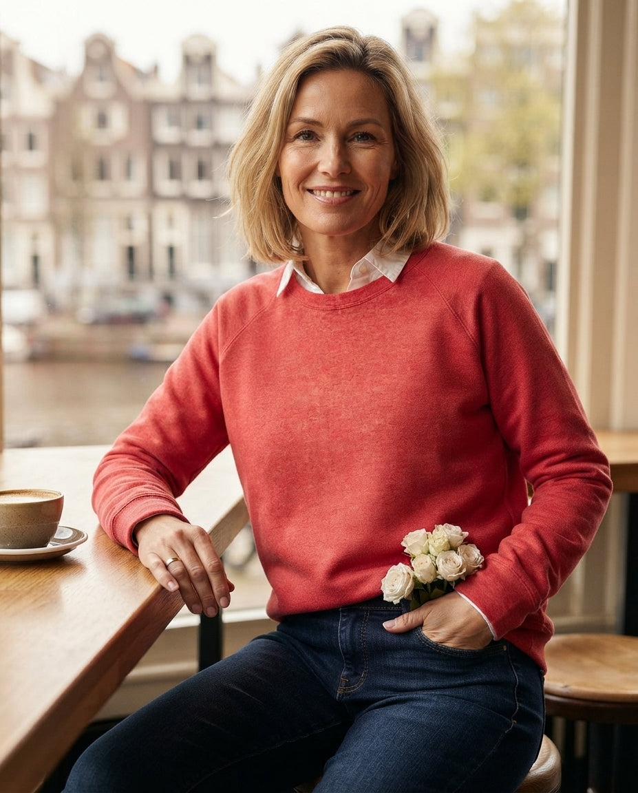 Madelief - Comfortabel sweatshirt met ronde hals