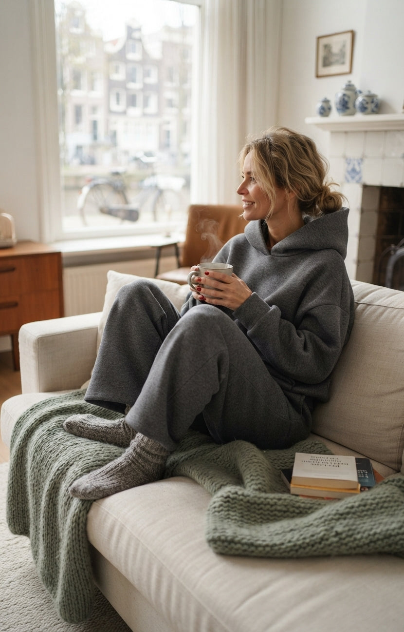 Dames Joggingpak | 2-delige set & comfort met elastische tailleband