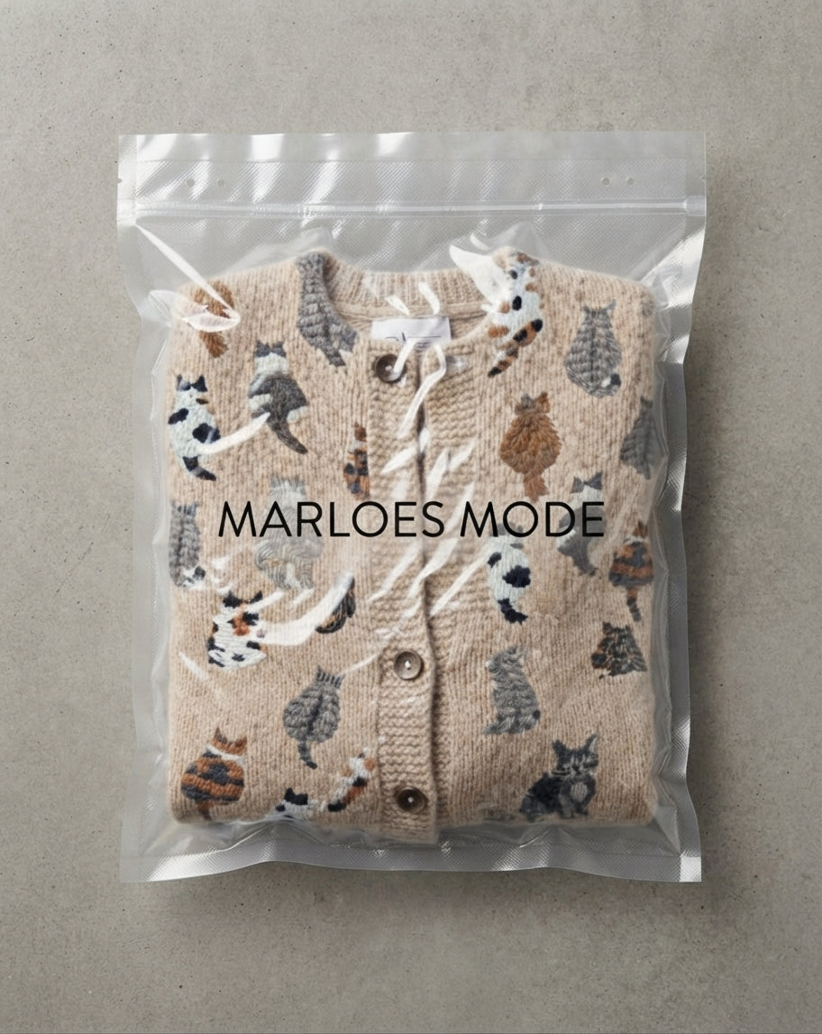 Mariska | De Kattenprint Cardigan