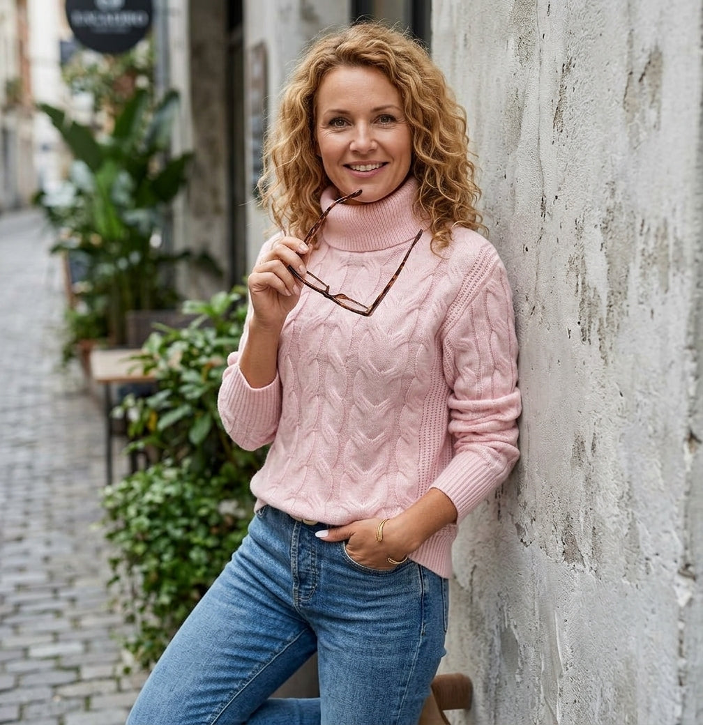 Sophie - Tijdloze Gebreide Rolkraagtrui