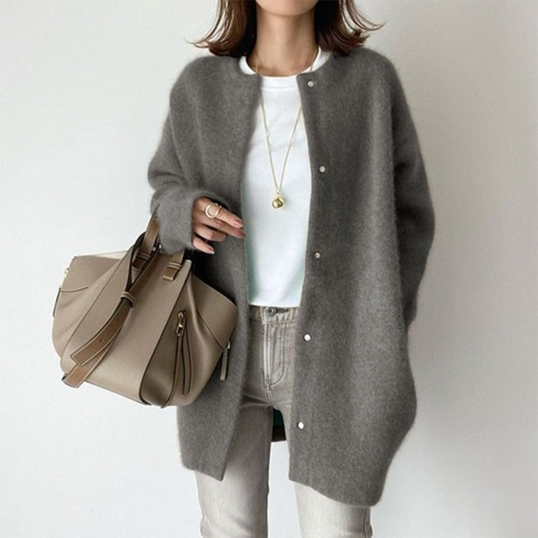 Kath Vest Dames, Wol en Mohair, Warm en Elegant