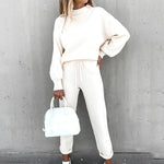 Heleen | Dames Loungewear Set met Hoge Taille – Comfortabele & Stijlvolle Twee-delige Set