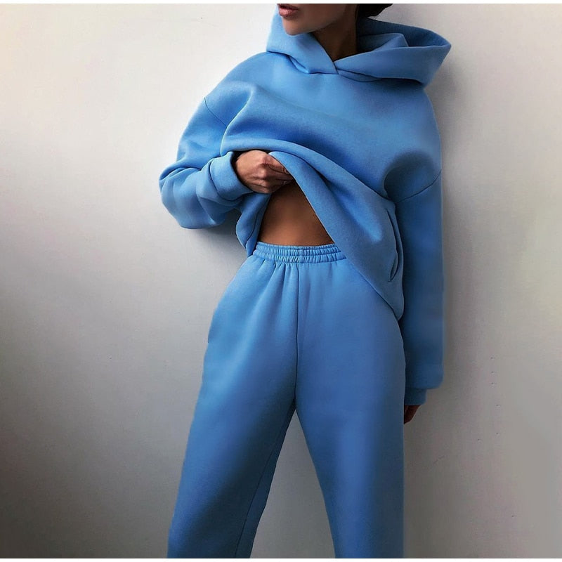 Dames Joggingpak | 2-delige set & comfort met elastische tailleband