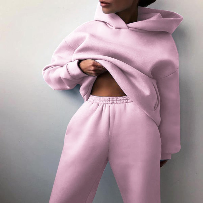 Dames Joggingpak | 2-delige set & comfort met elastische tailleband