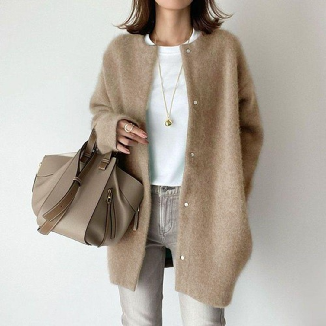 Kath Vest Dames, Wol en Mohair, Warm en Elegant
