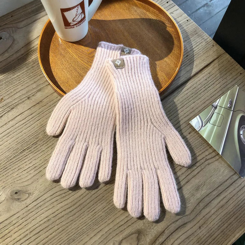 Gebreide Dames Handschoenen | Warme Handschoenen met Comfortabele Elastische Pasvorm