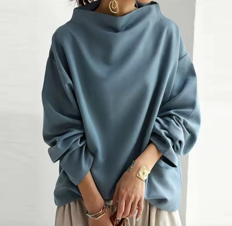 Dames Oversized Trui – Zachte Brei, Effen, Casual