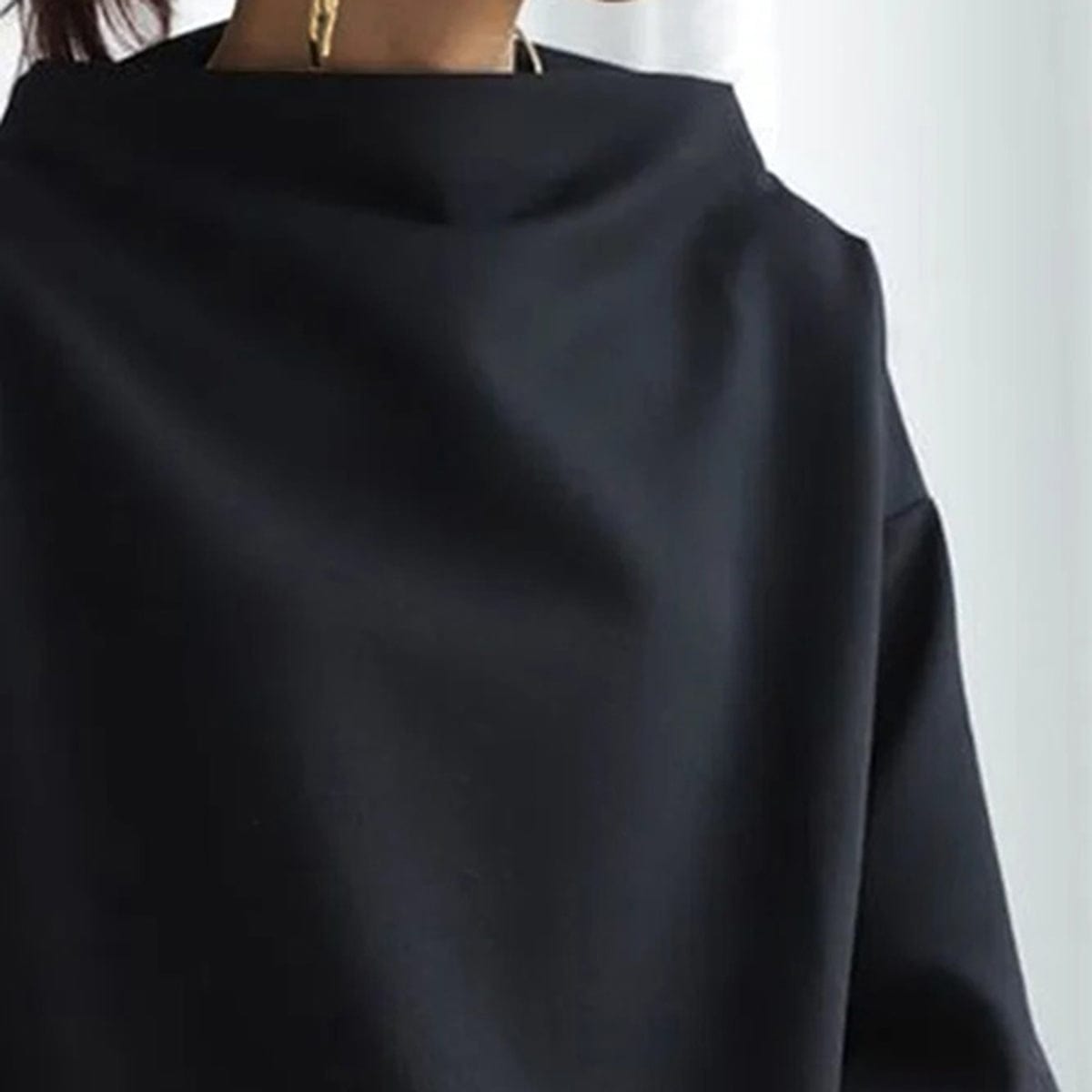 Dames Oversized Trui – Zachte Brei, Effen, Casual