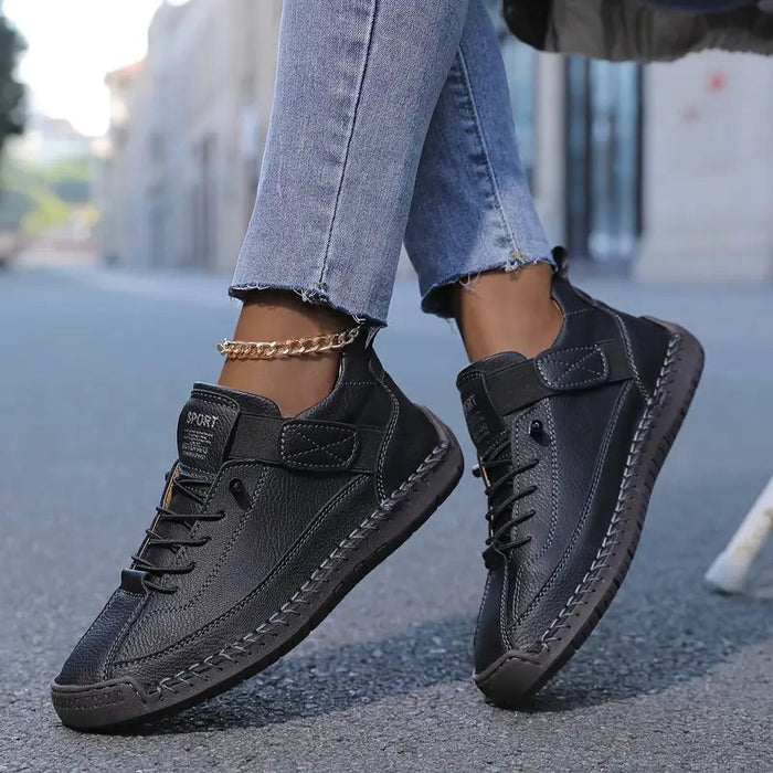 Marley Sneakers | Dames Comfortabele Sneakers Lichtgewicht en Ademend Leer