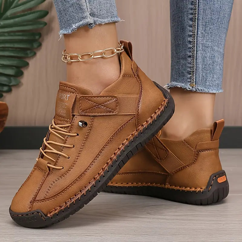 Marley Sneakers | Dames Comfortabele Sneakers Lichtgewicht en Ademend Leer