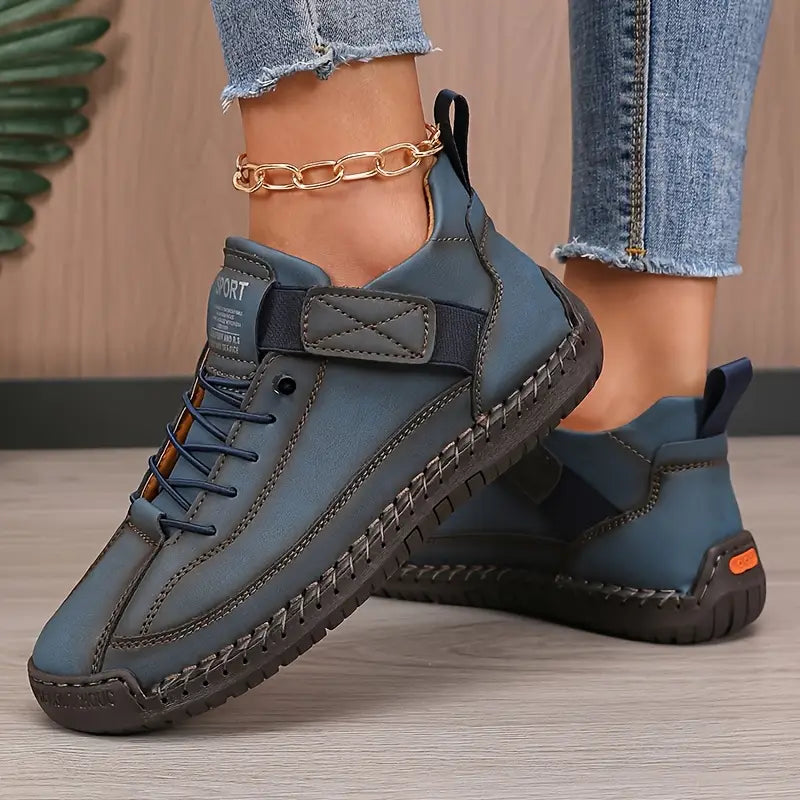 Marley Sneakers | Dames Comfortabele Sneakers Lichtgewicht en Ademend Leer