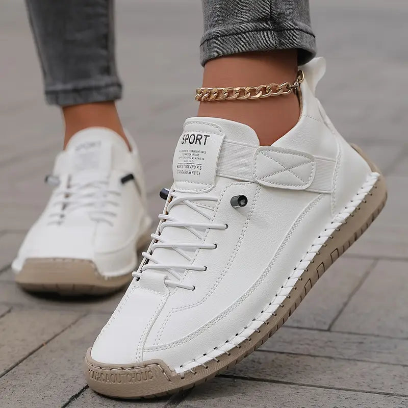 Marley Sneakers | Dames Comfortabele Sneakers Lichtgewicht en Ademend Leer