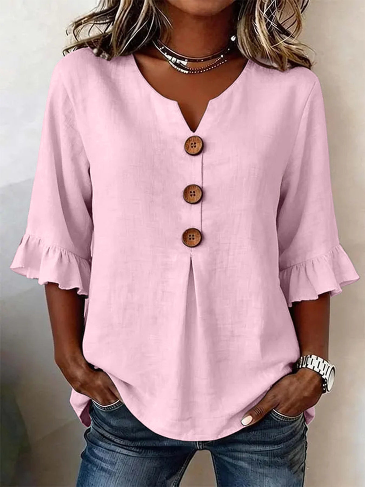 De Noortje Elegance Blouse | Romantische blouse met ruffles voor vrouwen