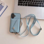 Crossbody Telefoonhoesje met Koord - Unisex