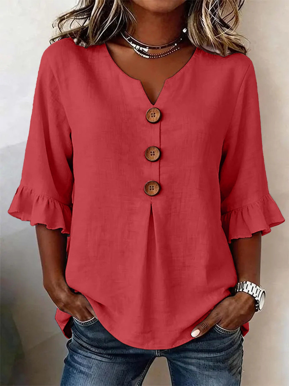 De Noortje Elegance Blouse | Romantische blouse met ruffles voor vrouwen