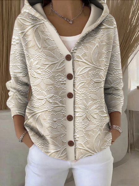 Nova-luna | Patchwork hooded vest voor vrouwen