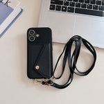 Crossbody Telefoonhoesje met Koord - Unisex