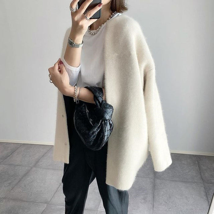 Kath Vest Dames, Wol en Mohair, Warm en Elegant