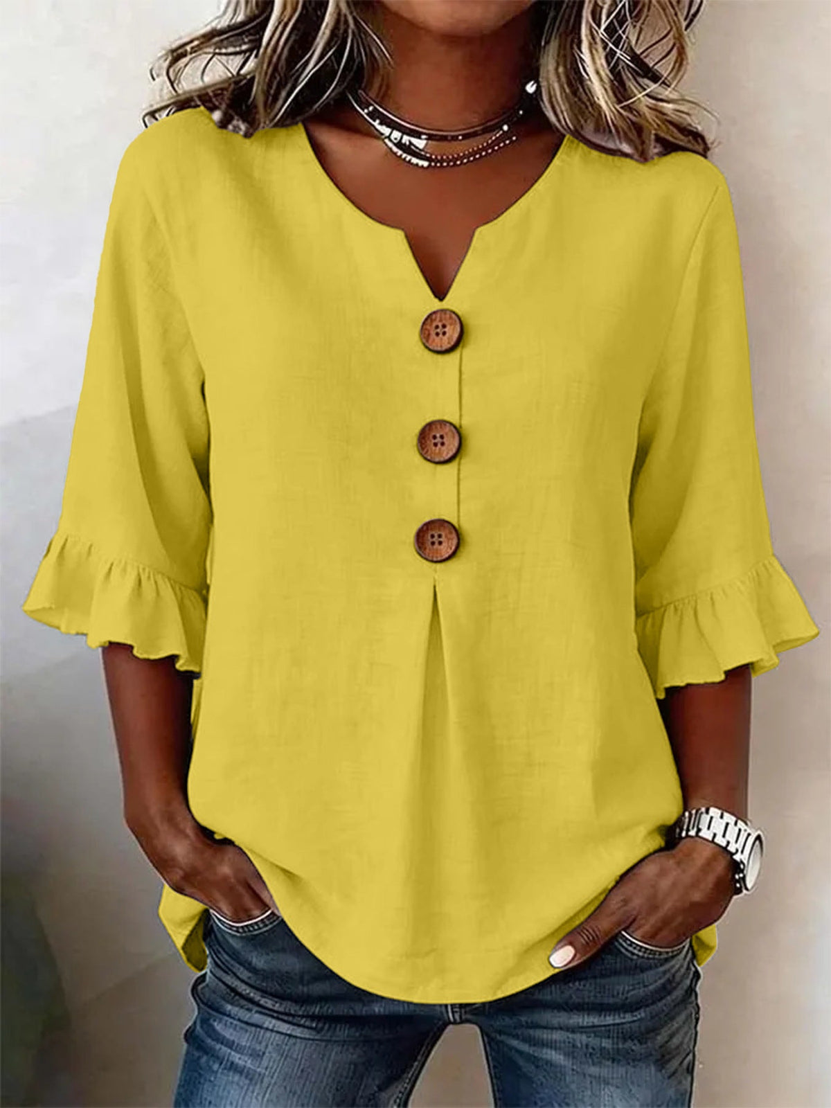 De Noortje Elegance Blouse | Romantische blouse met ruffles voor vrouwen