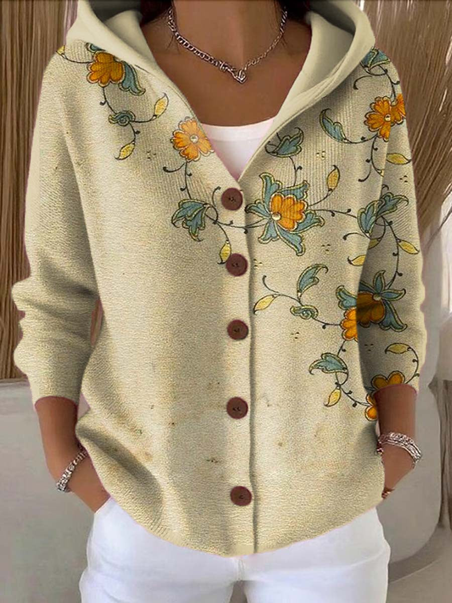 Nova-luna | Patchwork hooded vest voor vrouwen