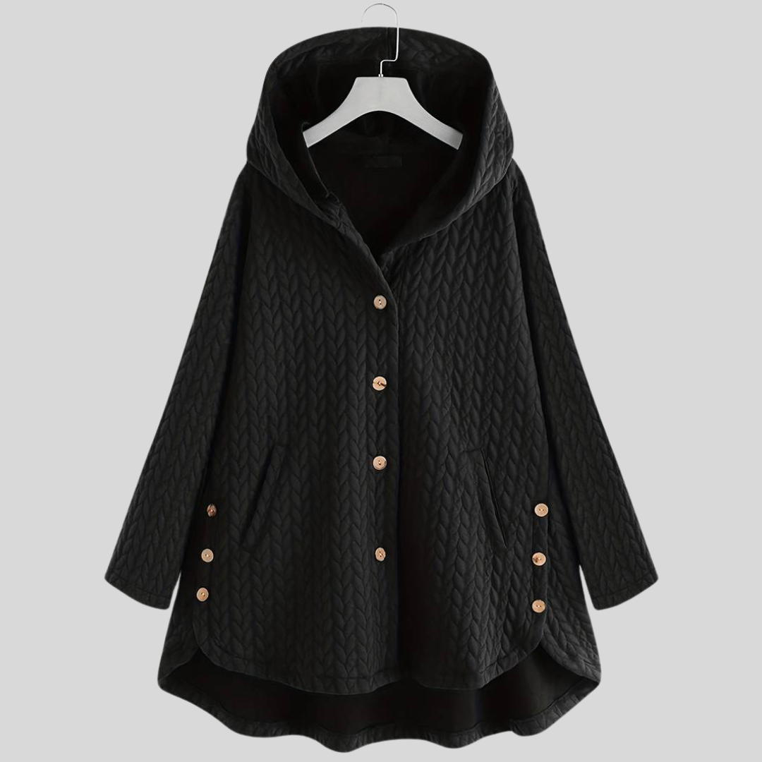 Dames Warme Wintermantel – Comfortabel, Waterafstotend, Casual voor Koud Weer