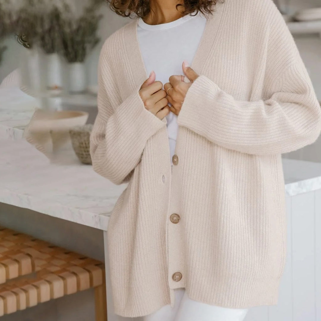 Gina Dames Vest | Zachte Wolmix , Oversized Zwart Vest Dames