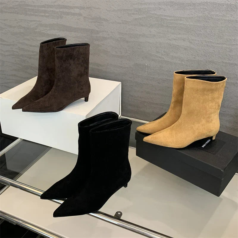 Jessica - Luxe Suède Winterlaarzen