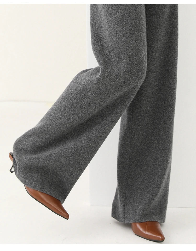 Luxe Merino Broek Dames | Merinowol, Hoge Taille, Comfortabel