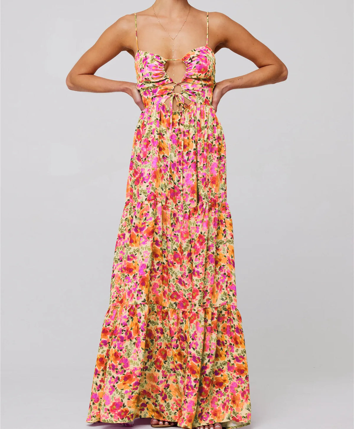 ELIN | Cut-Out Maxi Jurk voor Dames