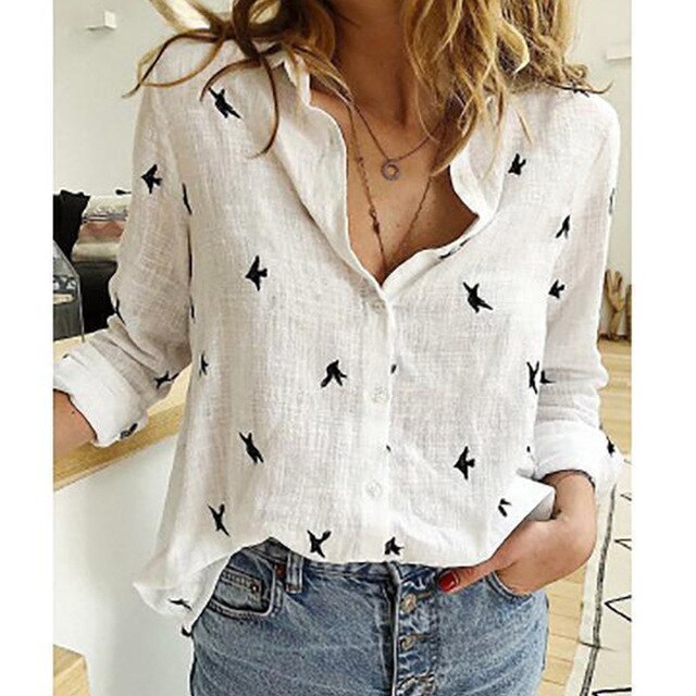 Chloë Casual Blouse | Een Stoere & Luchtige Damesblouse