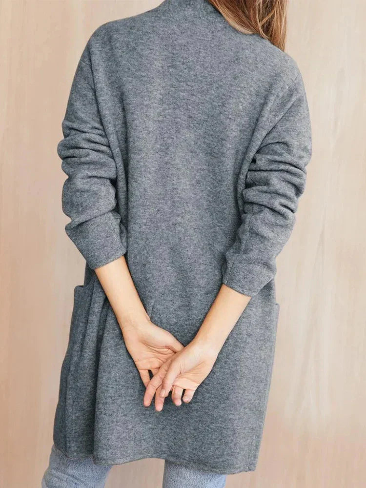 Dames Vest | Zacht Merinowol-Polyestermix, Casual Met Twee Zakken
