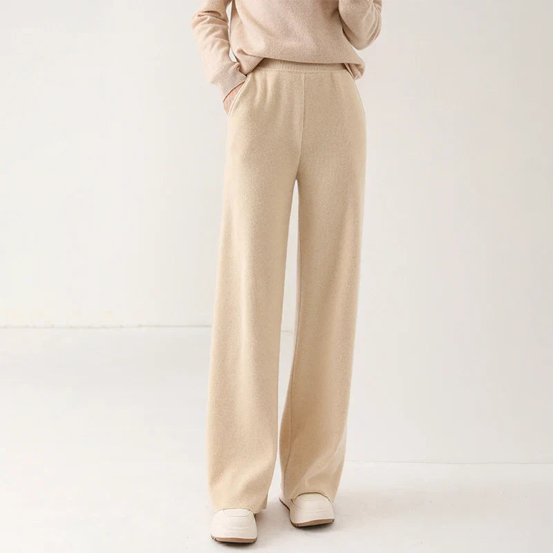 Luxe Merino Broek Dames | Merinowol, Hoge Taille, Comfortabel