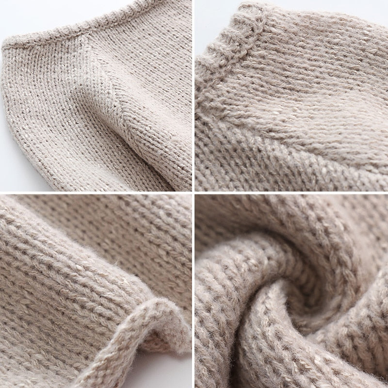 Gaby | Gebreide oversized Wintertrui Damesfashion