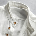 Heren Slim Fit Overhemd – Casual voor Dagelijks Gebruik, Met Knopen en Lange Mouwen