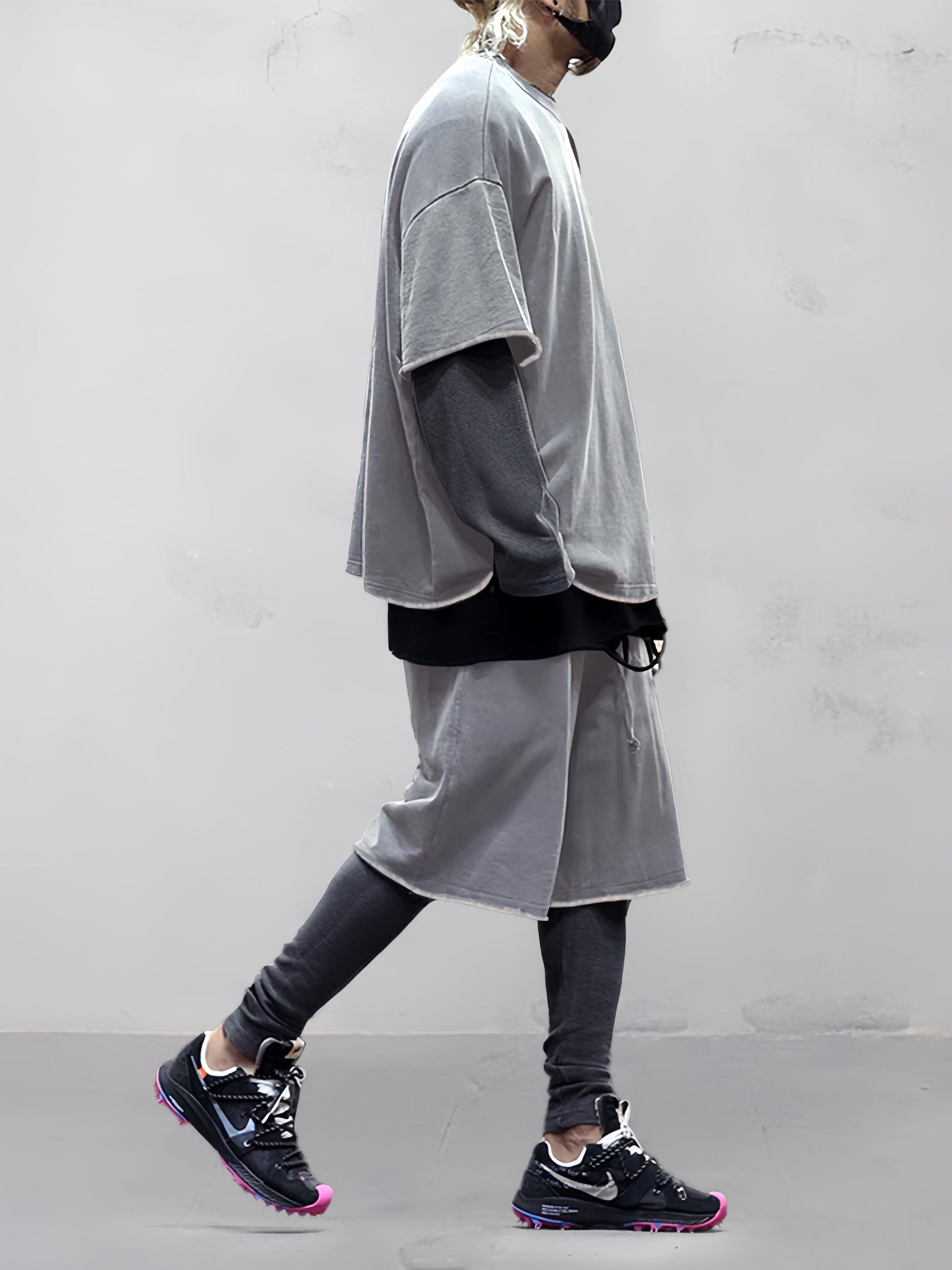 Heren Oversized Set – Casual voor Dagelijks Gebruik, Geschikt voor Sportieve Activiteiten