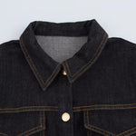 Eveline Denim Dress | Dames Spijkerjurk met Getailleerde Pasvorm en Tijdloos Design