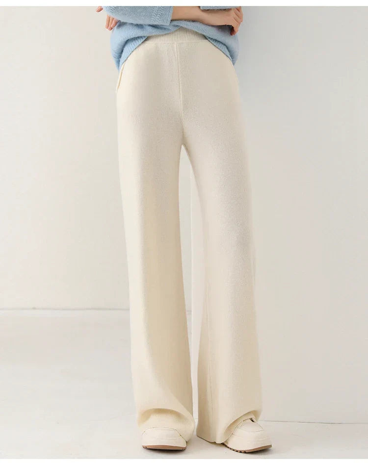 Luxe Merino Broek Dames | Merinowol, Hoge Taille, Comfortabel