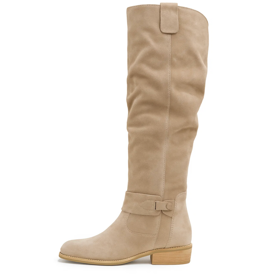 Britt Suede Laarzen Dames | Elegante en Comfortabele Pasvorm, 3 cm Hak