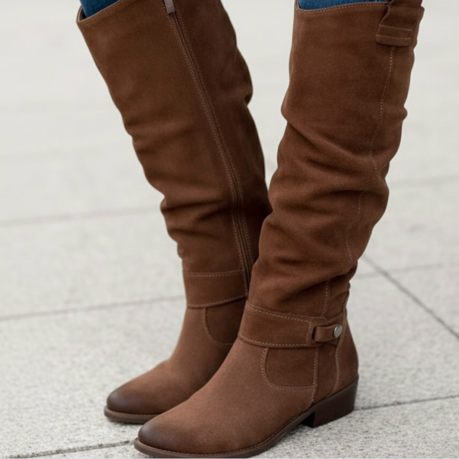 Britt Suede Laarzen Dames | Elegante en Comfortabele Pasvorm, 3 cm Hak
