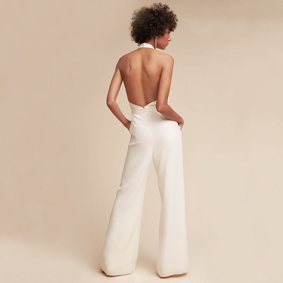 Hanne | Dames Jumpsuit met Wijde Broek – Stijlvolle en Comfortabele Everyday Jumpsuit