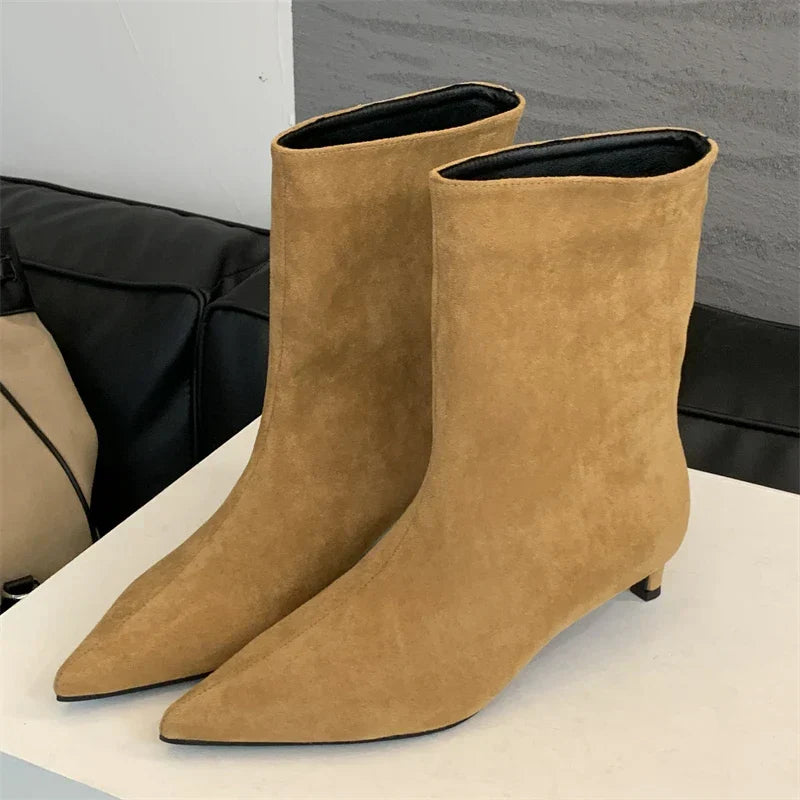 Jessica - Luxe Suède Winterlaarzen
