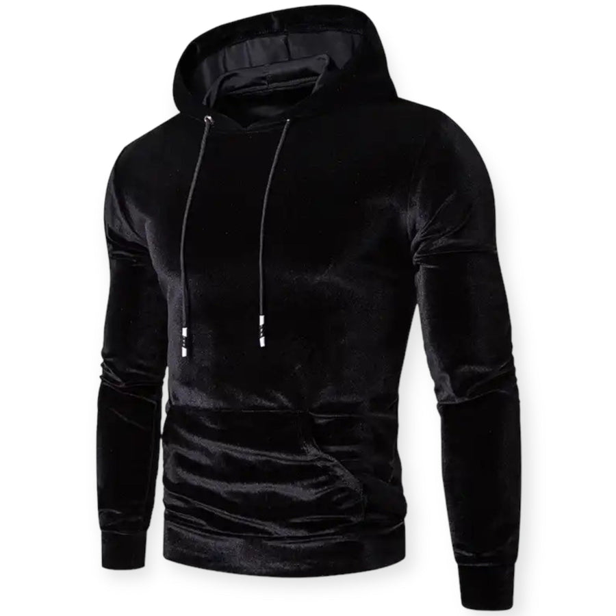 Heren Hoodie Capuchon Trekkoord - Sportieve Sweater met Kangoeroezak