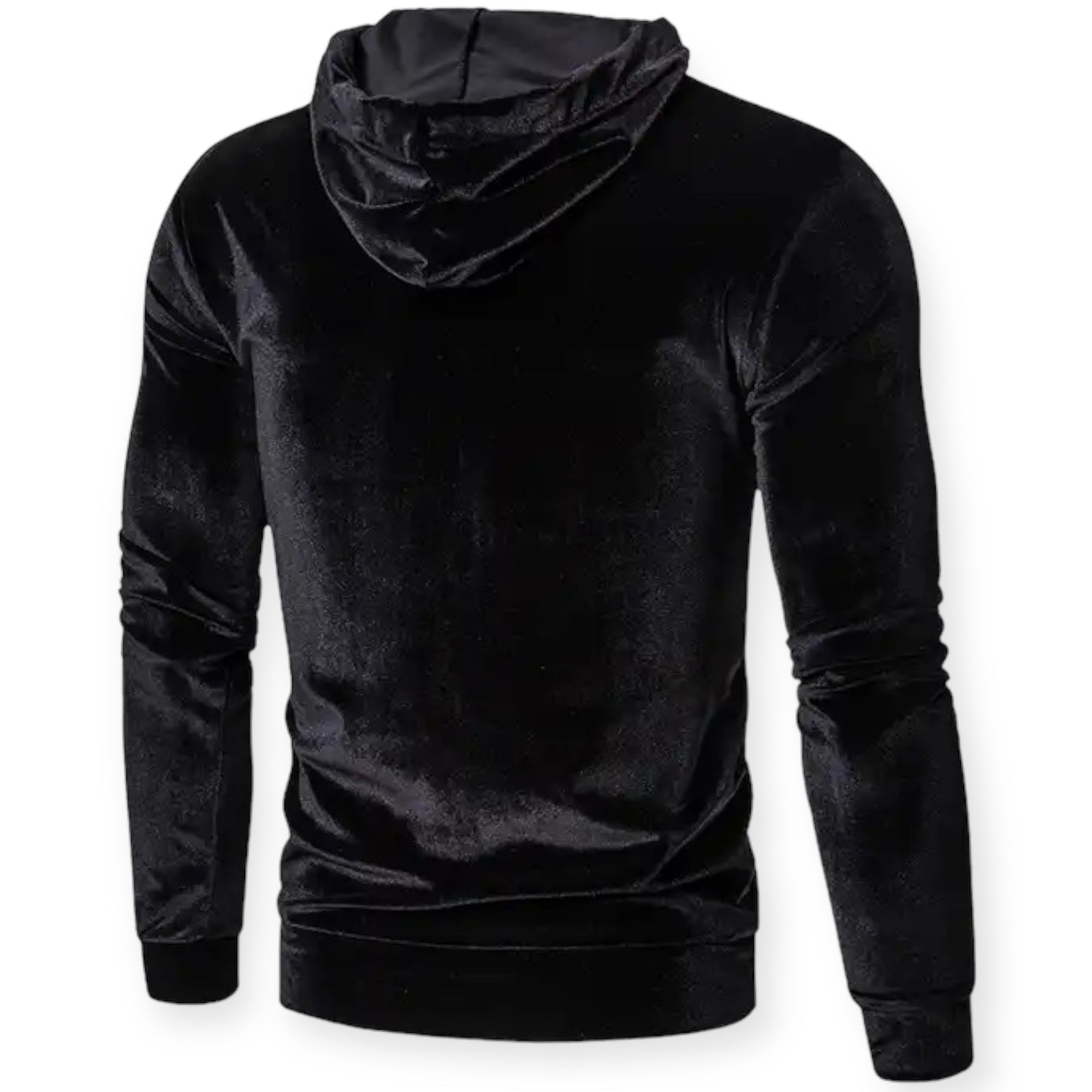 Heren Hoodie Capuchon Trekkoord - Sportieve Sweater met Kangoeroezak